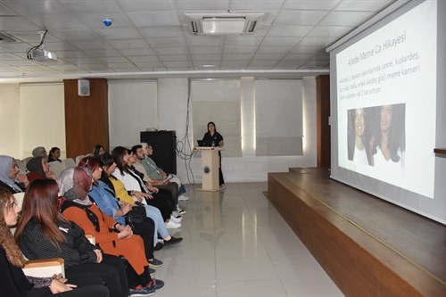 Siirt Belediyesi'nden Meme Kanseri Farkındalık Semineri: Erken Teşhis Hayat Kurtarır